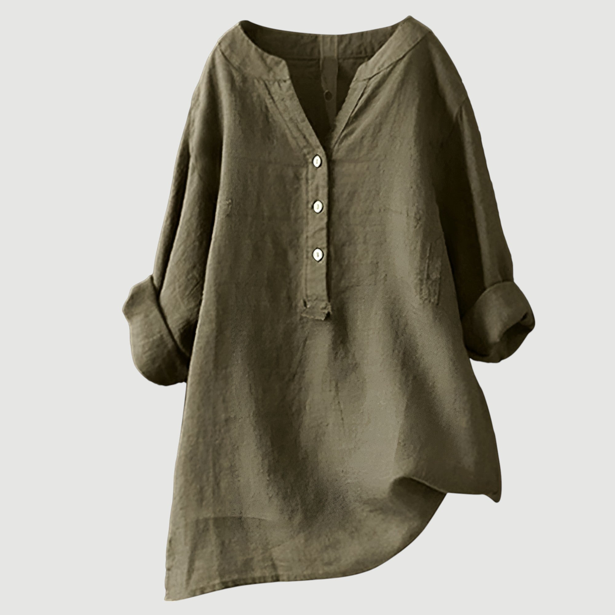 Sander & Sophie® | Luchtige en comfortabele blouse met knoopsluiting