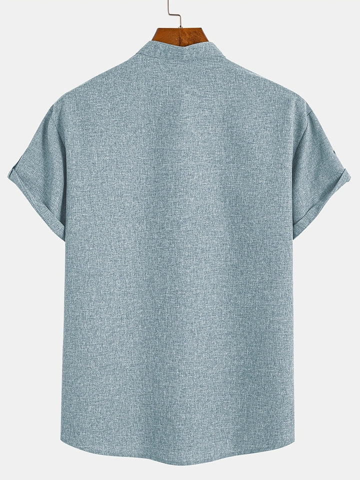 Zalecta | Moderne Polo met Opstaande Kraag