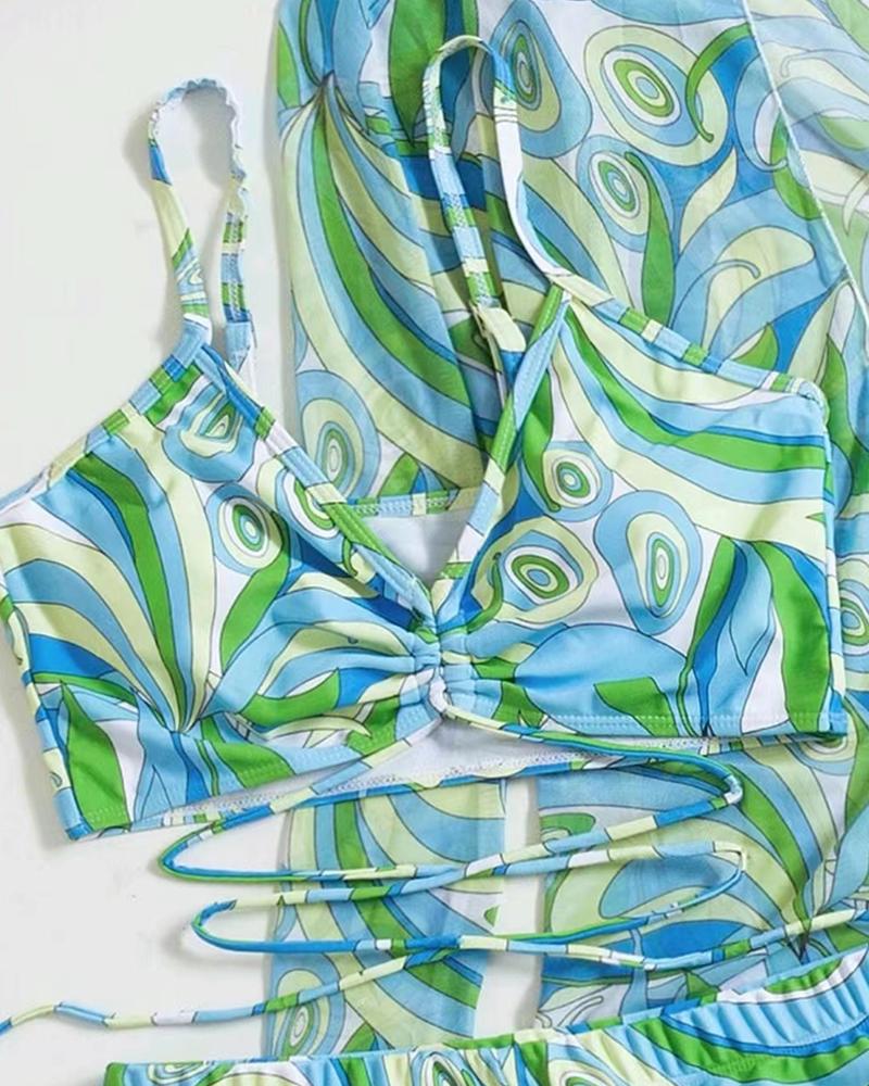 Driedelig Luxe Bikini-Set