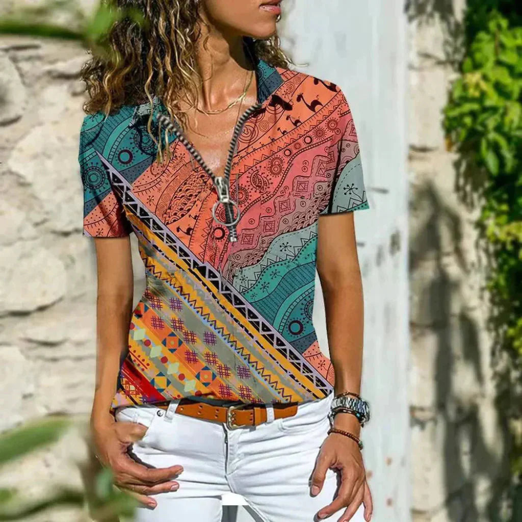 Elegant zomershirt voor dames