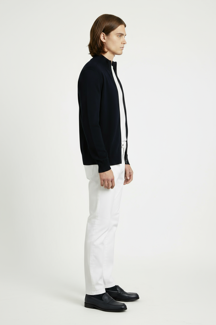 Luxe Gebreid Vest Zwart