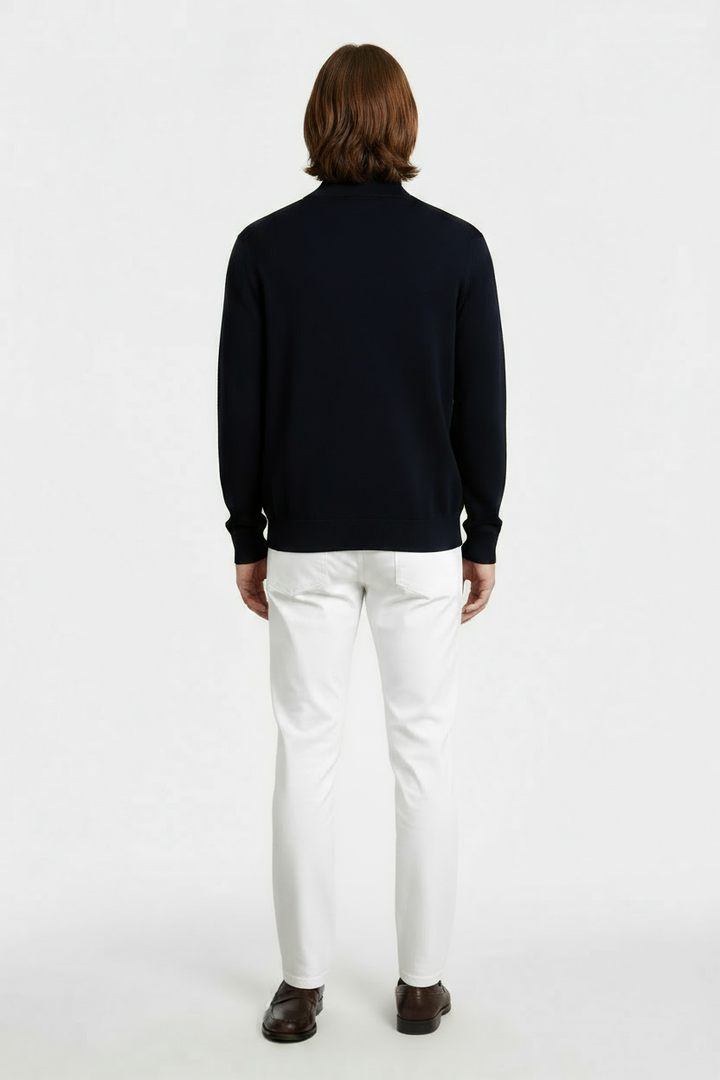 Luxe Gebreid Vest Zwart