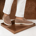 TAUPE LOAFERS