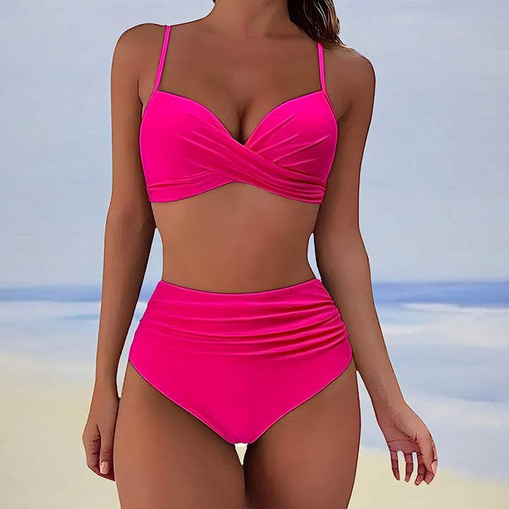Stijlvolle Bikini Met Hoge Taille