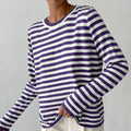 Elin – Gestreepte Sweatshirt Dames