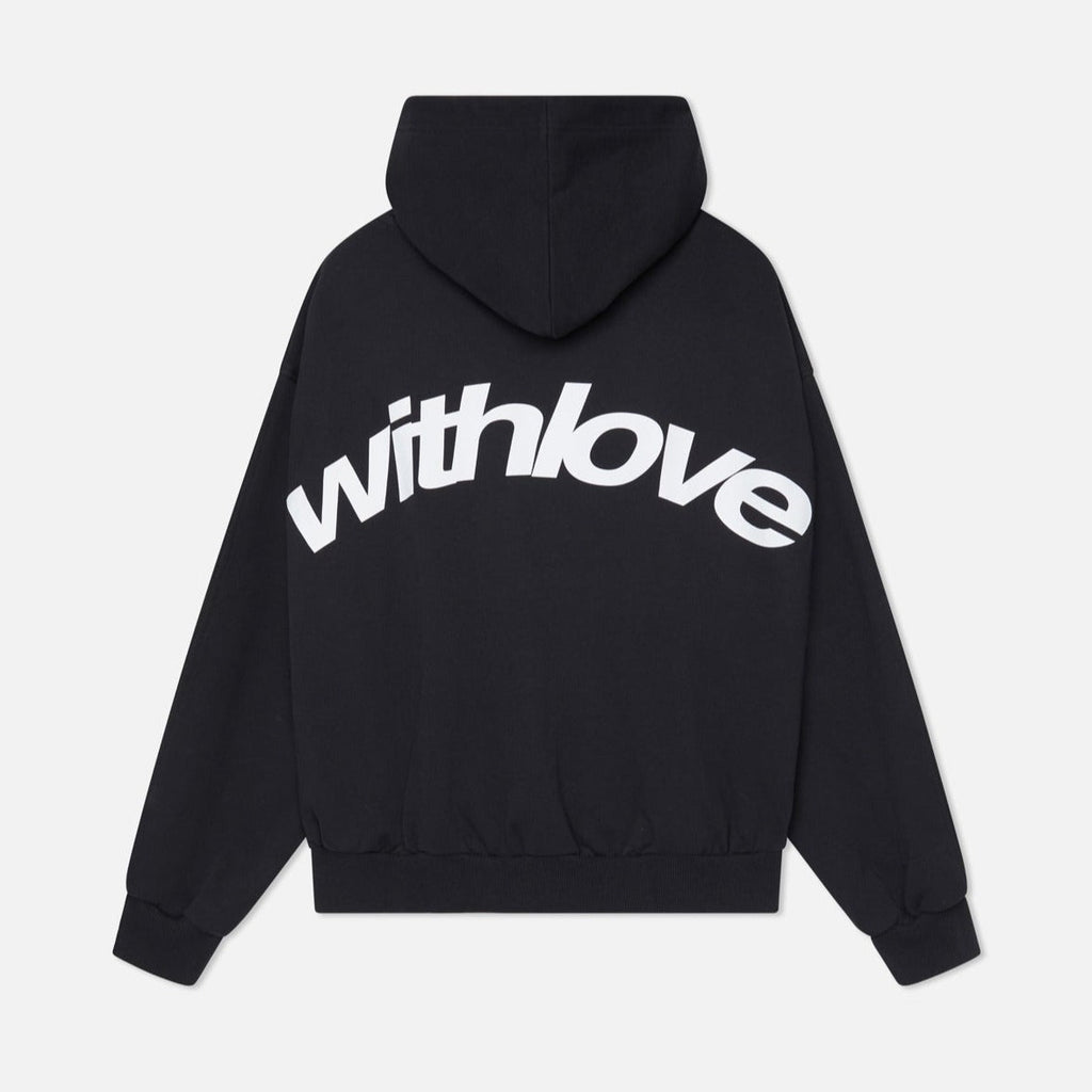 Hoodie met Gotische Print voor Streetwear Liefhebbers