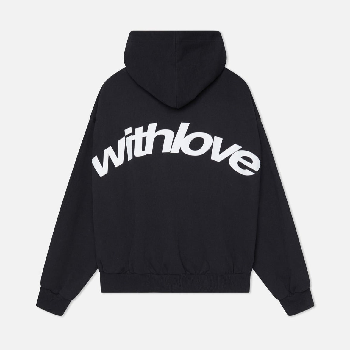 Hoodie met Gotische Print voor Streetwear Liefhebbers