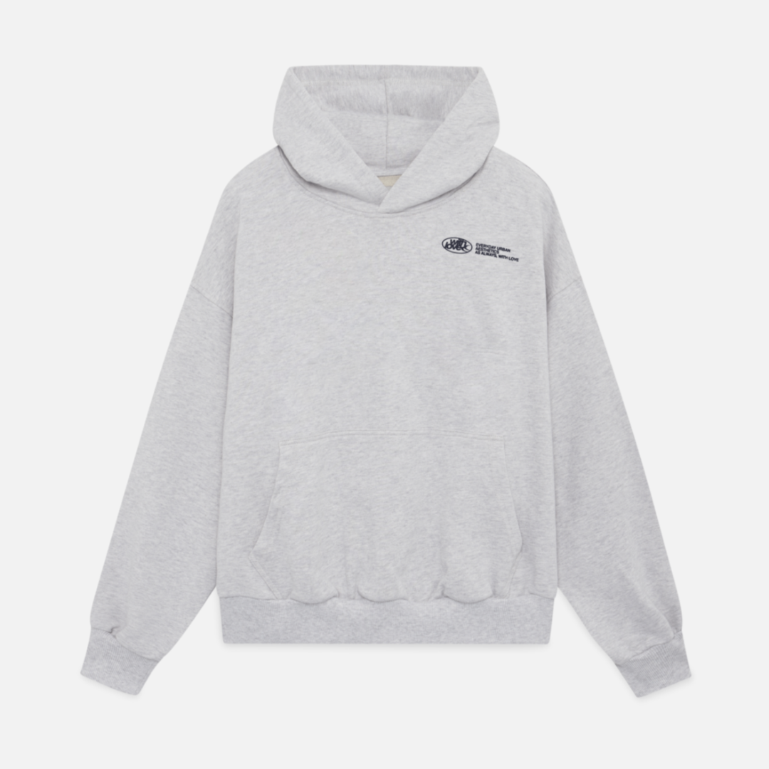 Hoodie met Gotische Print voor Streetwear Liefhebbers