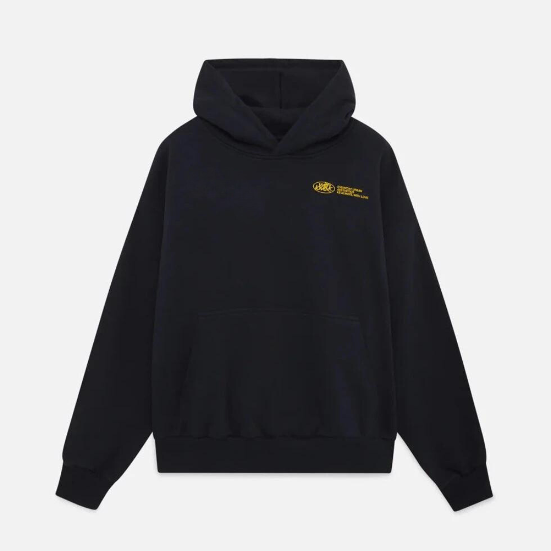 Hoodie met Gotische Print voor Streetwear Liefhebbers