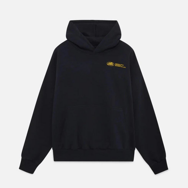 Hoodie met Gotische Print voor Streetwear Liefhebbers
