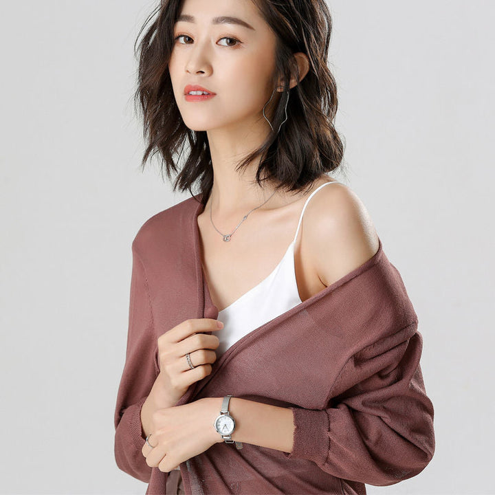 Silvaine – Luchtige Gebreide Zomer Cardigan