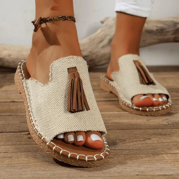Mireille™ | Sandalen met Boheemse Print