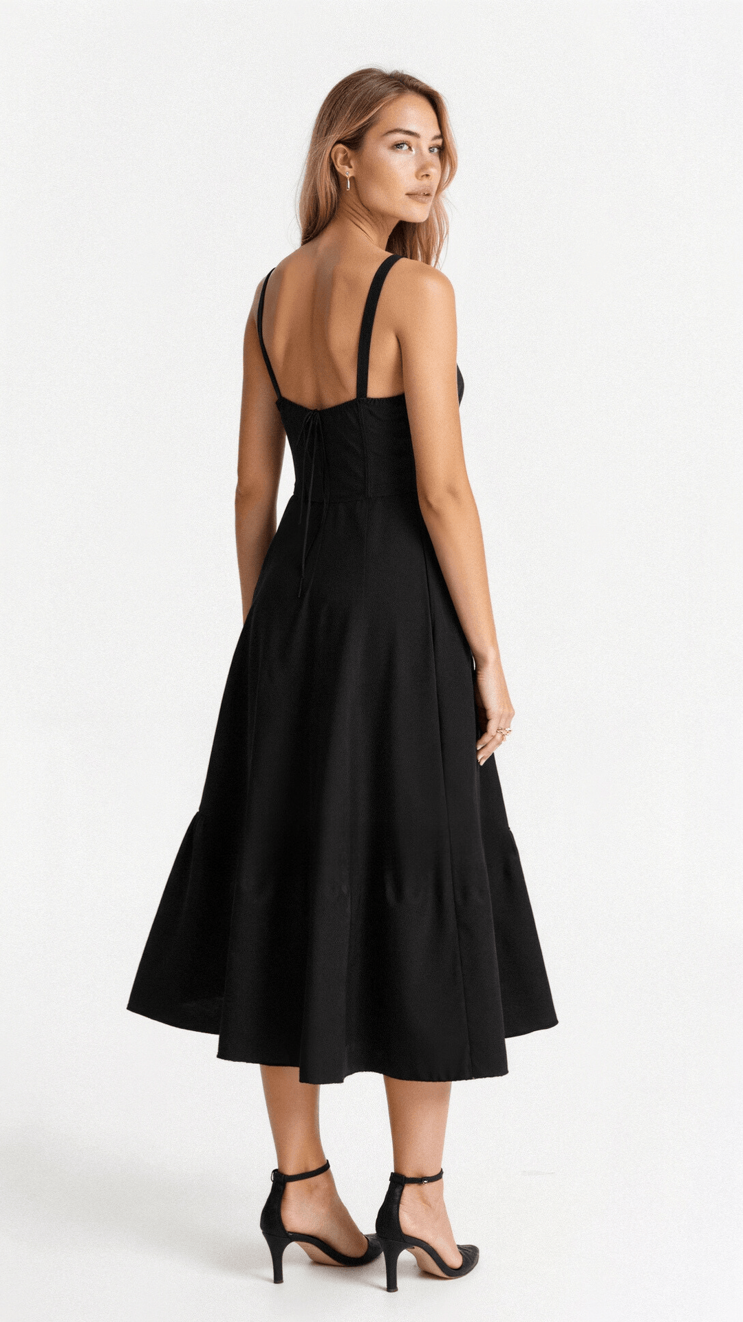 Elegante Taillejurk met Korseleffect