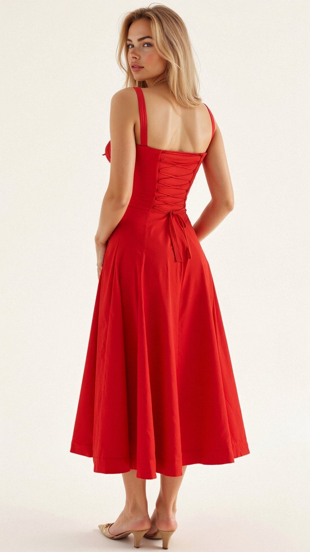 Elegante Taillejurk met Korseleffect