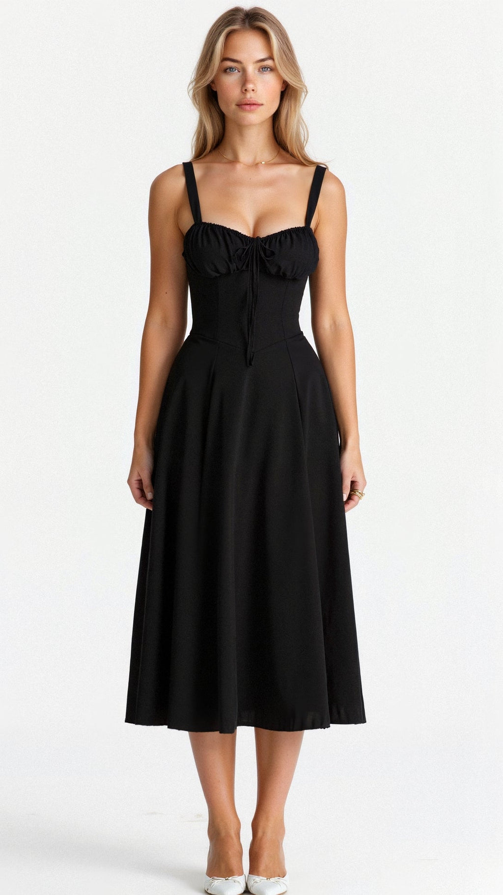 Elegante Taillejurk met Korseleffect