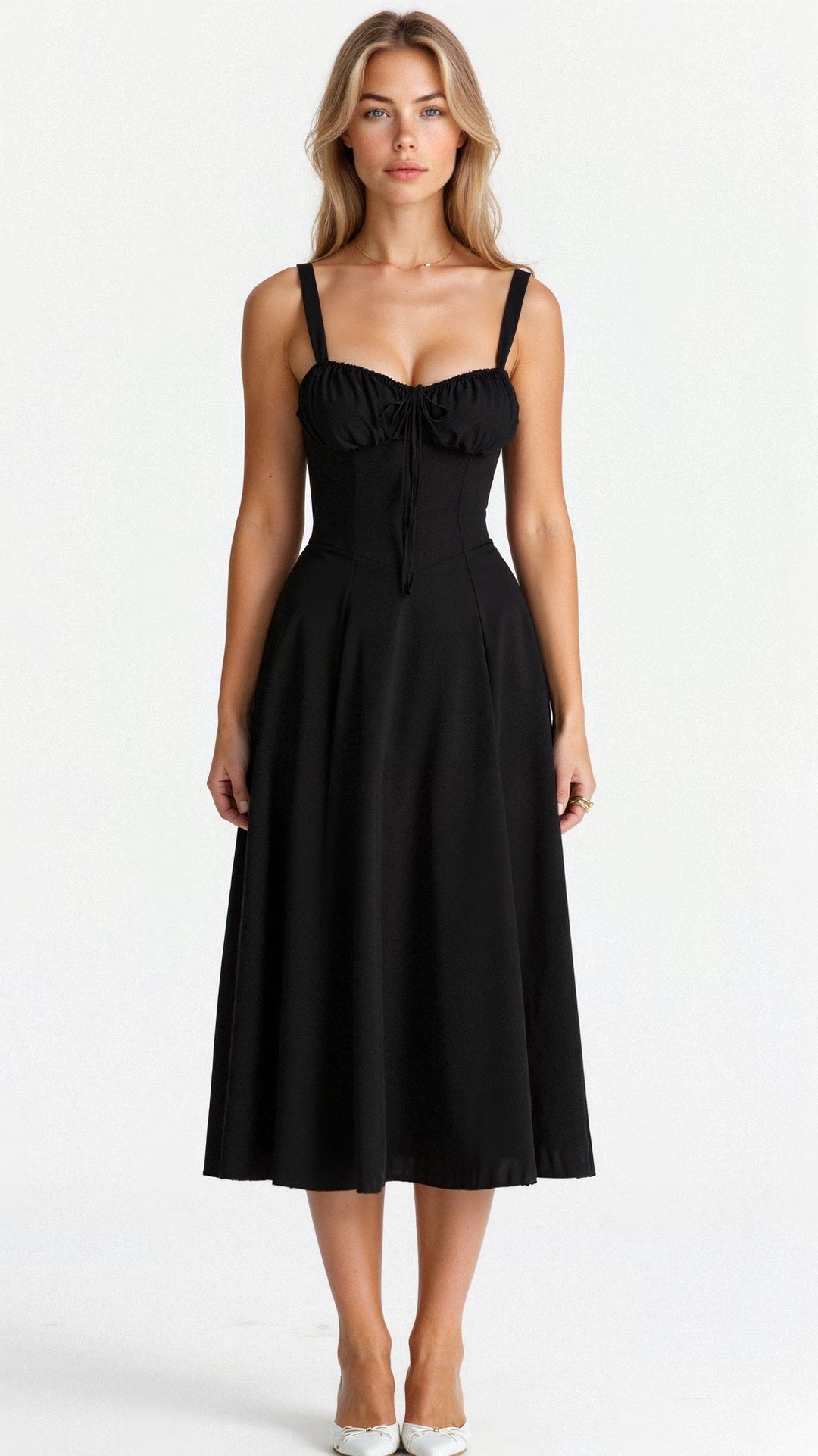 Elegante Taillejurk met Korseleffect