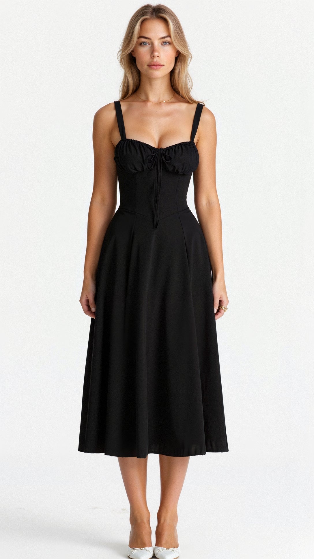 Elegante Taillejurk met Korseleffect