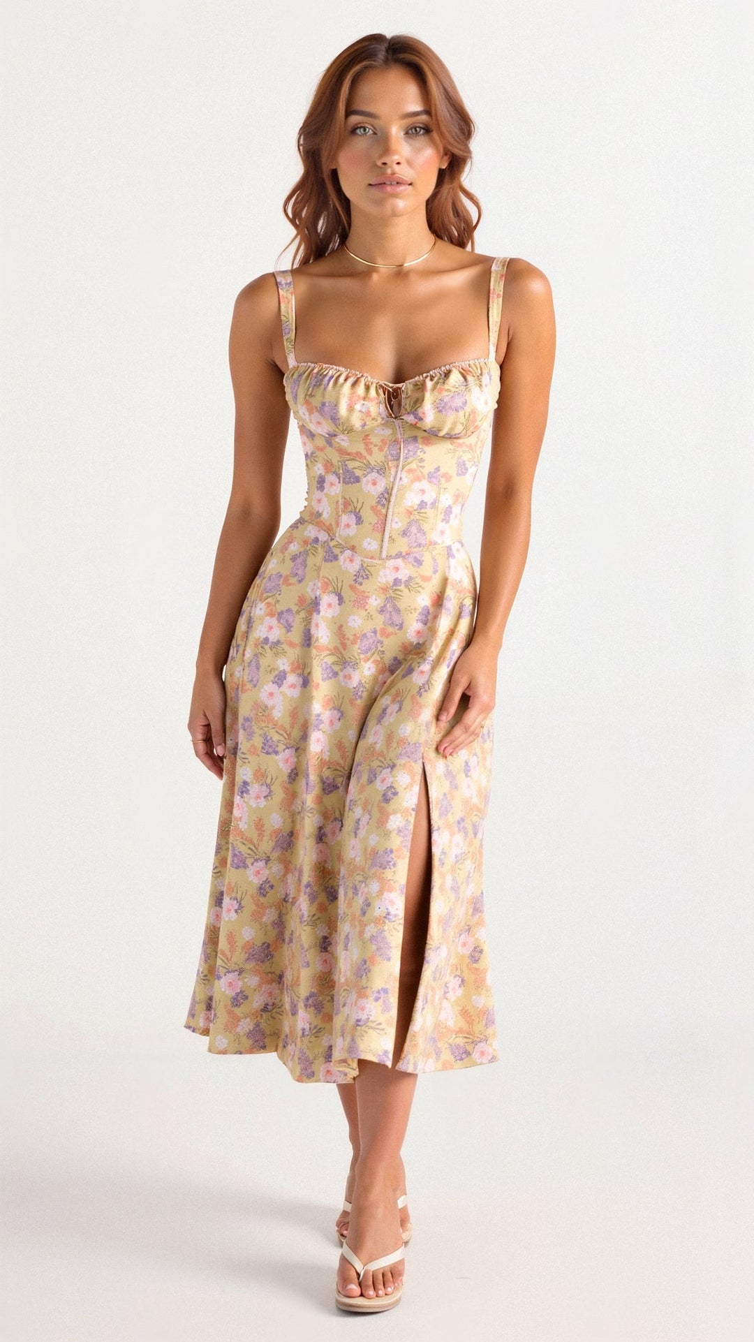 Elegante Taillejurk met Korseleffect