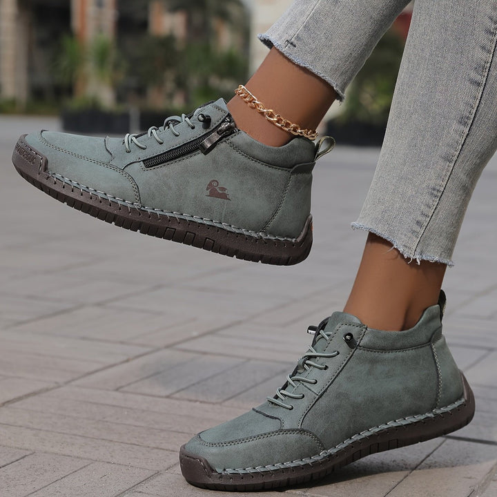 Olivia | Orthopedische Dames Sneakers met Ritssluiting