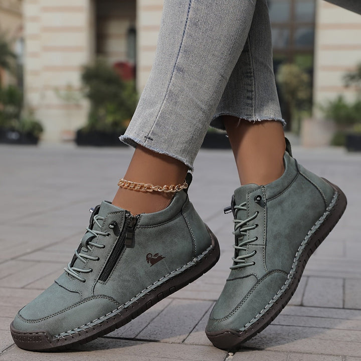 Olivia | Orthopedische Dames Sneakers met Ritssluiting