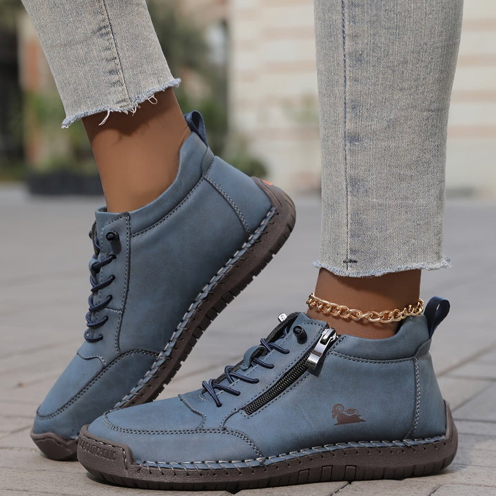 Olivia | Orthopedische Dames Sneakers met Ritssluiting
